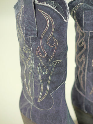 MIMMU Boot Canvas Jeans