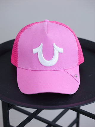 True Religion Trucker Cap pink