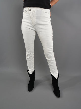 OFF#DLY Pant white