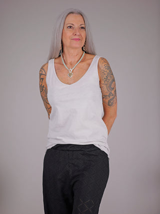 Cotton Candy Top Heidelore grey