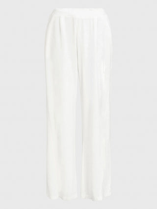 True Religion Wide Leg Pant Frottee offwhite, lässige Frotteehose mit weitem Schnitt, elastischem Bund und Tunnelzug, gefertigt aus Baumwoll-Lyocell-Mischung für Komfort und Vielseitigkeit. Ideal für entspannte Casual-Looks.