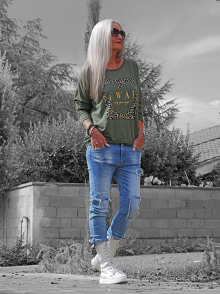 OFF#DLY Longsleeve Always khaki