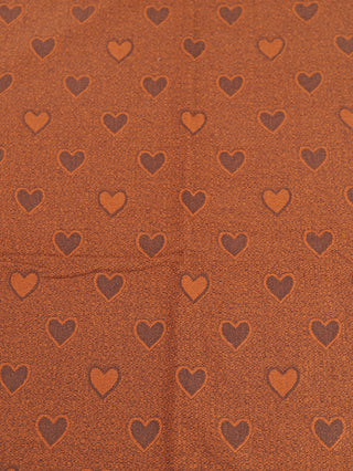 #OFF#DLY Schal Heart braun