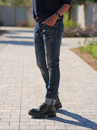 OFF#DLY Denim Life Dark Blue