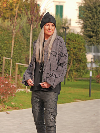OFF#DLY Jacke Alina asphalt