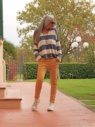 OFF#DLY Joggpant Pisa gelb