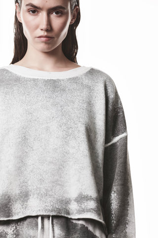 Thom Krom WS496 Sweat spray grey
