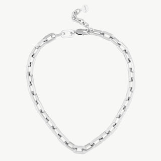 OFF#DLY Gliederkette silver shiny