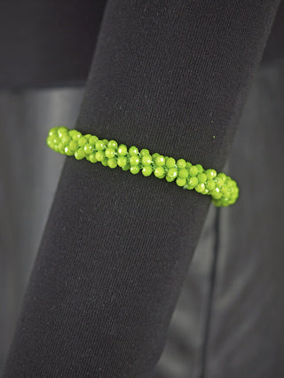 OFF#DLY Perlarmband green
