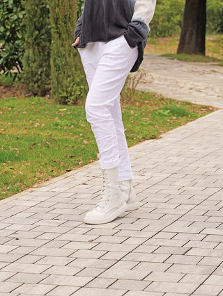 OFF#DLY Joggpant Vera white