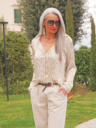 OFF#DLY Bluse Rimini beige