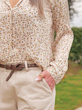 OFF#DLY Bluse Rimini beige