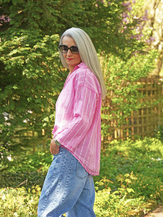 OFF#DLY Bluse Ronja pink