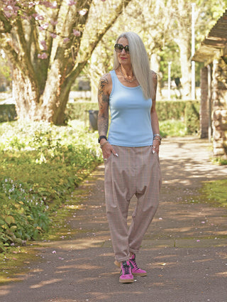 OFF#DLY Top Nele lightblue
