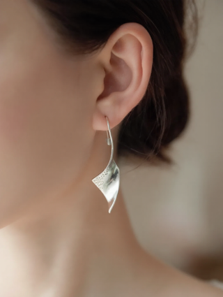 OFF#DLY Ohrschmuck silber