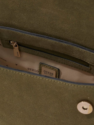 GUESS Danya Flap Shoulder Bag OLV