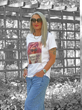 OFF#DLY T-Shirt Sunny white