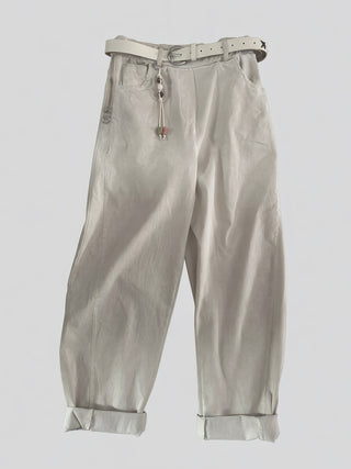 OFF#DLY Pant Silke beige