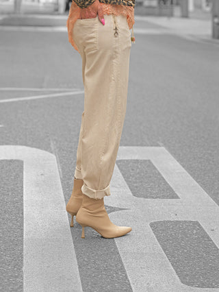 OFF#DLY Pant Silke beige