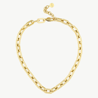 OFF#DLY Gliederkette gold shiny