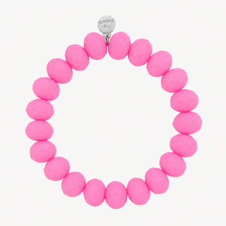 OFF#DLY Kristallperlenarmband light pink