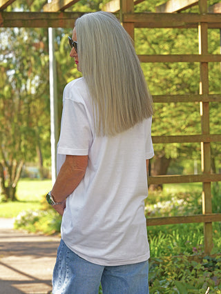 OFF#DLY Tee Finja white