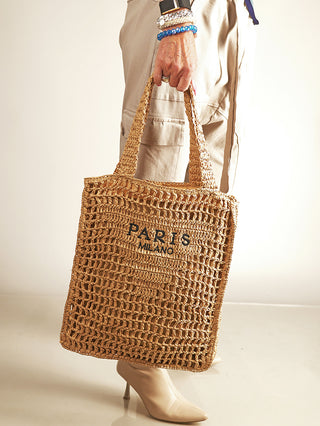 OFF#DLY Netztasche Paris camel