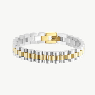 OFF#DLY Armband Krone silver/gold