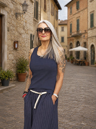 OFF#DLY Top Nele darkblue