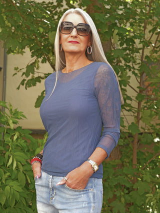 OFF#DLY Shirt Pescara blue