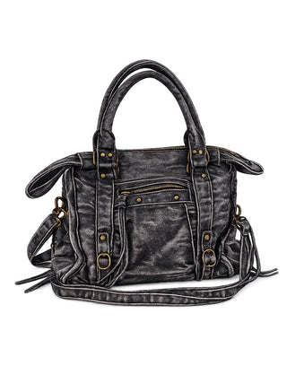 OFF#DLY Denim Bag Luce black
