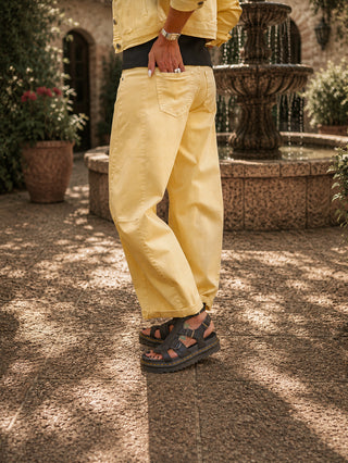 OFF#DLY Pant Ronja butteryellow