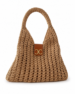 OFF#DLY Bast Bag  Da Mare camel