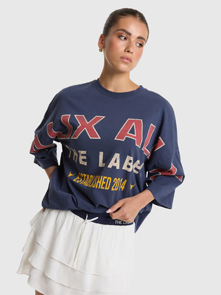 ALIX Big Alix Tee navy