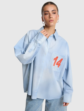 ALIX Bluse 14 soft blue