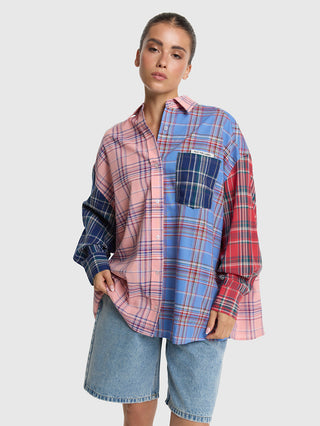 ALIX Check Mix Blouse multi colore
