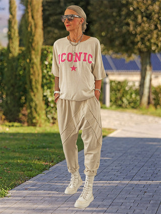 OFF#DLY Tee ICONIC beige