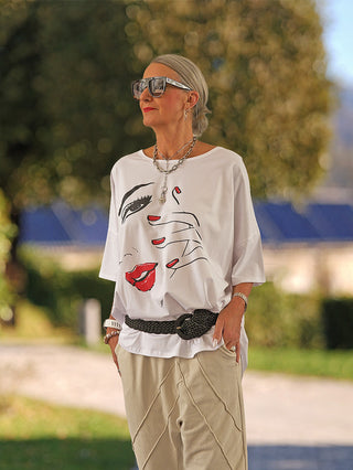 OFF#DL Tee Nail white