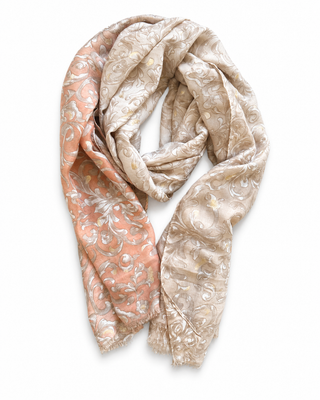 OFF#DLY  Schal beige orange 180x70 cm