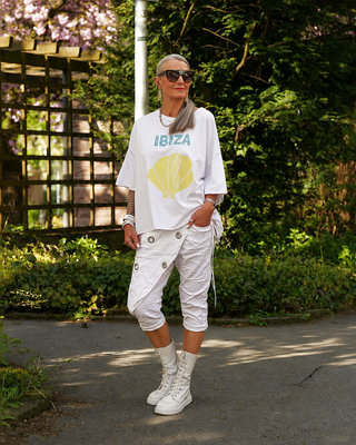 OFF#DLY Tee Ibiza white