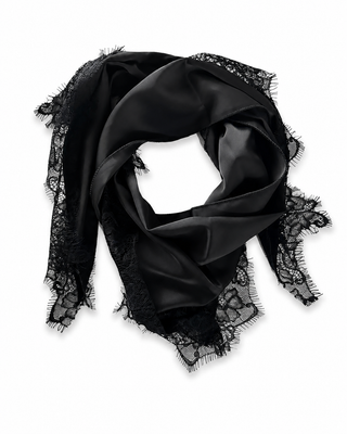 OFF#DLY Dreieck Tuch Spitze black