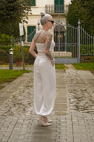OFF#DLY Jumpsuit Sirmione champagner