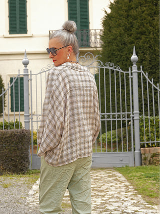 OFF#DLY Bluse Alina taupe