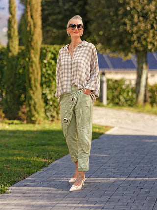 OFF#DLY Pant La Lisca matcha