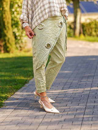 OFF#DLY Pant La Lisca matcha