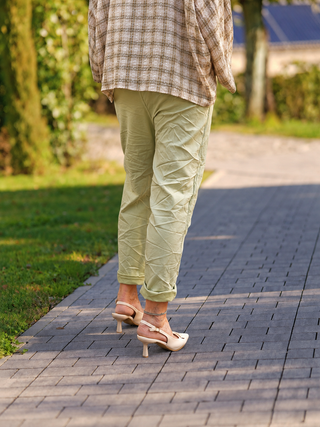 OFF#DLY Pant La Lisca matcha
