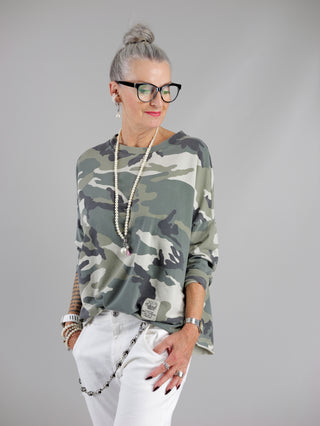OFF#DLY Camouflage Sweat