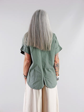 OFF#DLY Bluse Doreen petrol