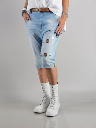 OFF#DLY Short Stud lightblue