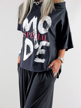 OFF#DLY Tee Spezial black